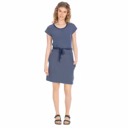 Trespass Womens Summer Dress Round Neck Lidia - 14, Navy  Stripe