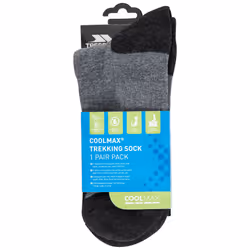 Trespass MenS Trekking Socks Wayfarer - 7/11, Carbon Marl