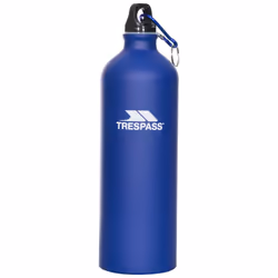 Trespass Drinking Bottle 1L Stainless Steel Slurp
