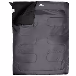 Trespass 3 Season Double Sleeping Bag Catnap - EACH, Granite