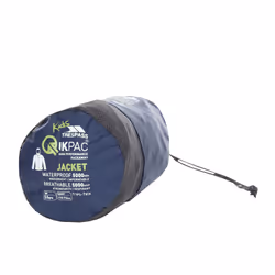 Trespass Qikpac X Waterproof Packaway Jacket - 11-12 Years, Navy/Carbon