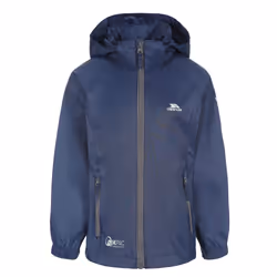 Trespass Qikpac X Waterproof Packaway Jacket - 3-4 Years, Navy/Carbon