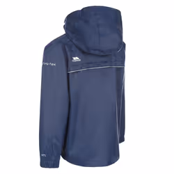 Trespass Qikpac X Waterproof Packaway Jacket - 7-8 Years, Navy/Carbon