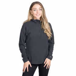 Trespass Womens 1/2 Zip Fleece Jacket Meadows - 18, Charcoal