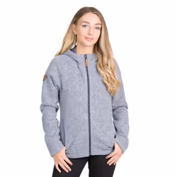 Trespass Womens Fleece Jacket Full Zip Reserve - 16, Denim Blue