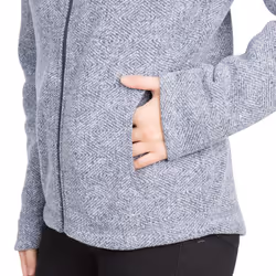 Trespass Womens Fleece Jacket Full Zip Reserve - 8, Denim Blue