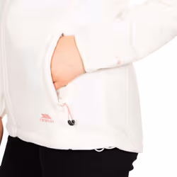 Trespass Womens Fleece Jacket Full Zip Nonstop - 14, Ghost