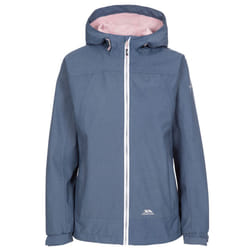Trespass Womens Waterproof Jacket Raincoat Virtual - 10, Navy Marl