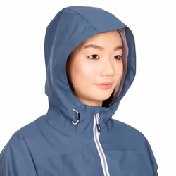 Trespass Womens Waterproof Jacket Raincoat Virtual - 10, Navy Marl