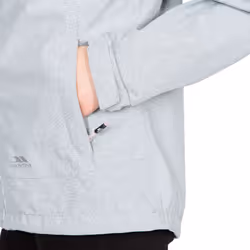 Trespass Womens Waterproof Jacket Raincoat Virtual - 14, Grey Marl