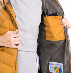 Trespass Womens Padded Hooded Casual Jacket Nadina - 8, Golden Brown