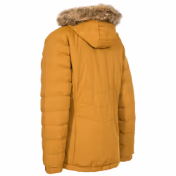 Trespass Womens Padded Hooded Casual Jacket Nadina - 6, Golden Brown