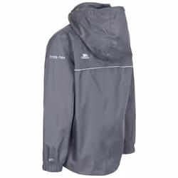 Trespass Qikpac X Waterproof Packaway Jacket - 9-10 Years, Flint