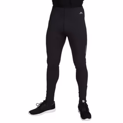 Trespass Mens Leggings Activewear Jaxon - L, Black