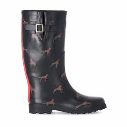 Trespass Womens Wellie Boots Full Length Samira - 7, Dog Print