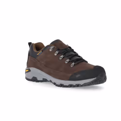 Trespass Mens Walking Shoes Waterproof Falark - 9, Dark Earth