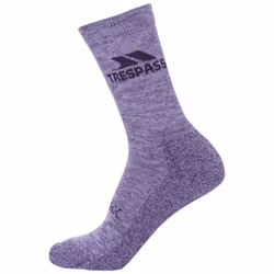 Trespass Womens Walking Socks Lightweight Leader - 6/9, Heather Melange