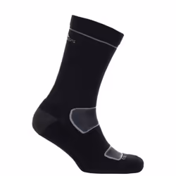 Trespass Eco Lightweight Mid Length Socks Rizzle - 7/11, Black