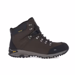 Trespass Mens Hiking Boots Waterproof Gerrard - 10, Pinecone