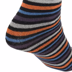 Trespass Replicate Kids Ski Socks Knee Length - 2-3 Years, Black / Dusk