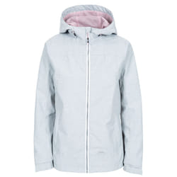 Trespass Womens Waterproof Jacket Raincoat Virtual - 16, Grey Marl
