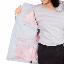 Trespass Womens Waterproof Jacket Raincoat Virtual - 18, Grey Marl