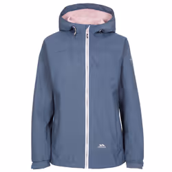 Trespass Womens Waterproof Jacket Raincoat Virtual - 12, Navy Marl