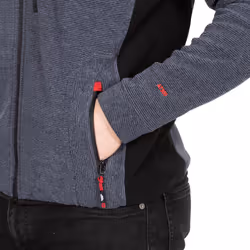 Trespass Mens Fleece Jacket Full Zip Jynx - L, Navy  Stripe
