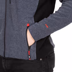 Trespass Mens Fleece Jacket Full Zip Jynx - M, Navy  Stripe