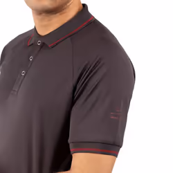 Trespass Bonington Mens Polo Shirt Plain T - S, Dark Grey