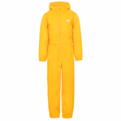 Trespass Kids Rainsuit Waterproof Button - 3-4 Years, Sunshine