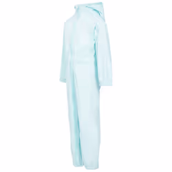 Trespass Kids Rainsuit Waterproof Button - 3-4 Years, Pale Mint