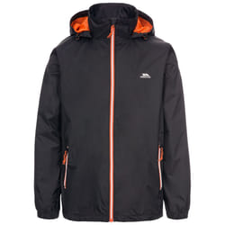 Trespass Mens Waterproof Jacket With Hood Briar - S, Black