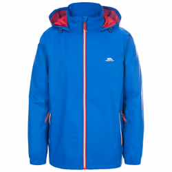 Trespass Mens Waterproof Jacket With Hood Briar - XXL, Blue