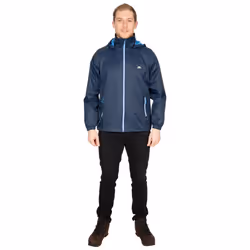 Trespass Mens Waterproof Jacket With Hood Briar - S, Navy