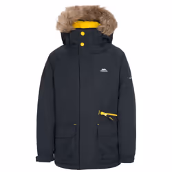 Trespass Boys Waterproof Jacket Upbeat - 5-6 Years, Black