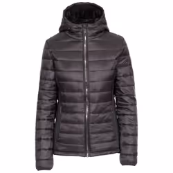 Trespass Womens Padded Jacket Hooded Valerie - 10, Black