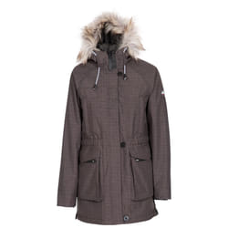 Trespass Womens Waterproof Jacket Raincoat Caption - 10, Dark Grey