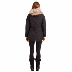 Trespass Womens Waterproof Jacket Raincoat Caption - 10, Dark Grey