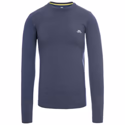Trespass Mens Active Long Sleeve Jumper Timo - M, Navy Marl