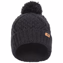 Trespass Womens Pom Pom Hat Knitted Beanie Zyra