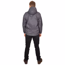 Trespass Mens Waterproof Jacket With Hood Briar - XXL, Carbon
