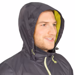 Trespass Mens Waterproof Jacket With Hood Briar - XXL, Carbon