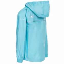 Trespass Qikpac X Waterproof Packaway Jacket - 11-12 Years, Aquamarine