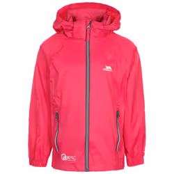 Trespass Qikpac X Waterproof Packaway Jacket - 7-8 Years, Cassis