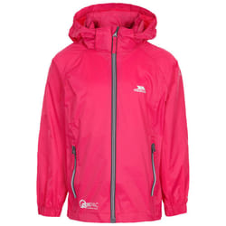 Trespass Qikpac X Waterproof Packaway Jacket - 7-8 Years, Cassis