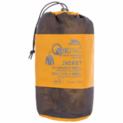 Trespass Adults Waterproof Packaway Jacket QikpacX - S, Maize