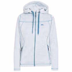 Trespass Odelia Womens Full Zip Fleece Hood Jacket - 16, Aquamarine