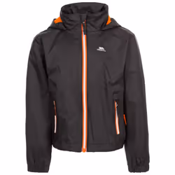 Trespass Boys Waterproof Jacket Briar - 9-10 Years, Black