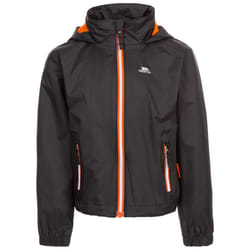 Trespass Boys Waterproof Jacket Briar - 9-10 Years, Black